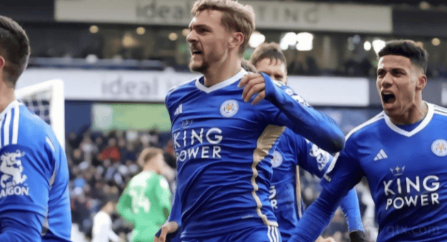 莱切斯特城力擒对手，扭转颓势