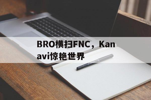 BRO横扫FNC，Kanavi惊艳世界的简单介绍